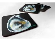 Set of 4 Oyster Goldie Foam Coasters