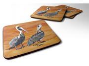 Set of 4 Pelican Foam Coasters