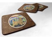 Set of 4 Cairn Terrier Foam Coasters