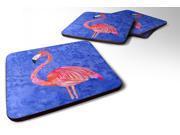 Set of 4 Flamingo Foam Coasters