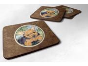 Set of 4 Norwich Terrier Foam Coasters