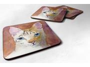Set of 4 Cat Foam Coasters