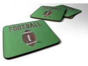 Set of 4 Football Foam Coasters