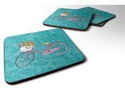 Set of 4 Welcome to the Trailer Foam Coasters