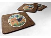 Set of 4 Norwich Terrier Foam Coasters