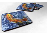 Set of 4 Fish Koi Foam Coasters