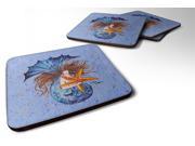Set of 4 Mermaid Foam Coasters