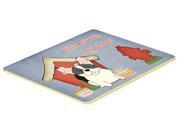 Dog House Collection French Bulldog Piebald Kitchen or Bath Mat 20x30 BB2765CMT