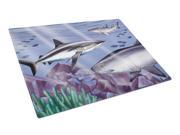 Sharks Glass Cutting Board Large PTW2043LCB