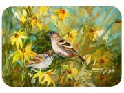 Sparrows in the Field Kitchen or Bath Mat 24x36 PJC1111JCMT