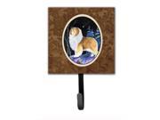 Starry Night Sheltie Leash Holder or Key Hook