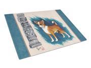 Chihuahua Totem Glass Cutting Board Large MH1011LCB