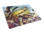 Brook Trout Glass Cutting Board Large PTW2038LCB