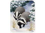 Badgers on the Move Glass Cutting Board Large ASA2038LCB