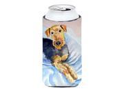 Cozy Airedale Terrier Tall Boy Beverage Insulator Hugger 7335TBC