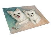 Chihuahua The Siblings Glass Cutting Board Large MH1064LCB