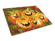 Such a Glowing Personality Pumpkin Halloween Glass Cutting Board Large PJC1071LCB