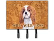 Cavalier Spaniel Wipe your Paws Leash or Key Holder