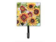 Flower Sunflower Leash Holder or Key Hook