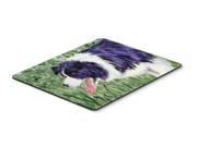 Border Collie Mouse pad hot pad or trivet