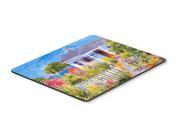 Seaside Beach Cottage Mouse pad hot pad or trivet