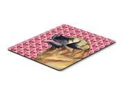 Leonberger Hearts Love and Valentine s Day Mouse Pad Hot Pad or Trivet