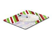Westie Candy Cane Holiday Christmas Mouse Pad Hot Pad or Trivet