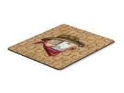 Clumber Spaniel Dog Country Lucky Horseshoe Mouse Pad Hot Pad or Trivet