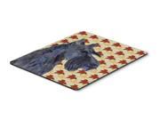 Scottish Terrier Fall Leaves Portrait Mouse Pad Hot Pad or Trivet