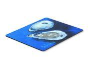 Oysters Seafood Four Mouse Pad Hot Pad or Trivet