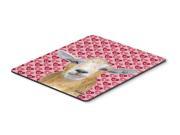 Hearts and Love Goat Mouse Pad Hot Pad or Trivet