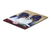 Papillon A Rose for you Mouse Pad Hot Pad or Trivet
