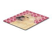 French Bulldog Hearts Love and Valentine s Day Mouse Pad Hot Pad or Trivet