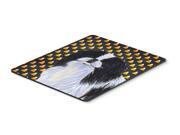 Japanese Chin Candy Corn Halloween Portrait Mouse Pad Hot Pad or Trivet