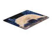 Starry Night Pekingese Mouse Pad Hot Pad Trivet