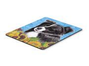 Border Collie Mouse Pad Hot Pad or Trivet