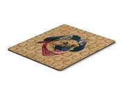 German Shepherd Dog Country Lucky Horseshoe Mouse Pad Hot Pad or Trivet