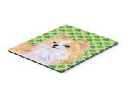Chihuahua St. Patrick s Day Shamrock Portrait Mouse Pad Hot Pad or Trivet