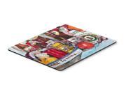 Veron s and New Orleans Beers Mouse pad hot pad or trivet