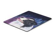 Starry Night Border Collie Mouse Pad Hot Pad Trivet