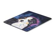 Starry Night Bernese Mountain Dog Mouse Pad Hot Pad Trivet
