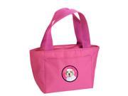 Pink Clumber Spaniel Lunch Bag or Doggie Bag SS4776 PK