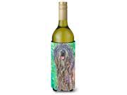 Bergamasco Sheepdog Wine Bottle Beverage Insulator Beverage Insulator Hugger