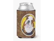 English Bulldog Can or Bottle Beverage Insulator Hugger