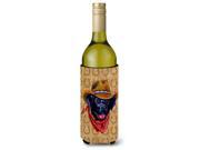 Labrador Dog Country Lucky Horseshoe Wine Bottle Beverage Insulator Beverage Insulator Hugger