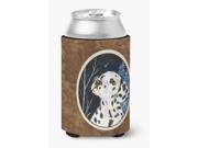 Starry Night Dalmatian Can or Bottle Beverage Insulator Hugger