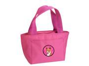 Pink Basenji Lunch Bag or Doggie Bag SC9124PK