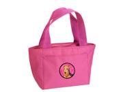 Pink Airedale Lunch Bag or Doggie Bag LH9381PK