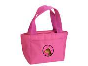 Pink Doberman Lunch Bag or Doggie Bag SS4744 PK