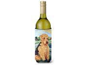 Airedale Terrier Wine Bottle Beverage Insulator Beverage Insulator Hugger